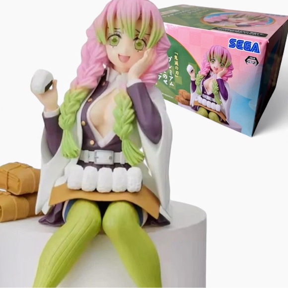 Demon Slayer Mitsuri Kanroji Premium Figure SEGA Chokonose Anime Statue - Ltd Ed - Picture 1 of 6